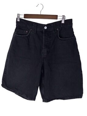 Free People We The Free Montana Bermuda Short in Black Size 27.
